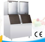 Stainless Steel Automatic Ice Maker / Low Power Consumption Ice Cube Machine