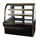 1200mm Luxury Cake Display Freezer With Black Marble Base Danfoss Compressor