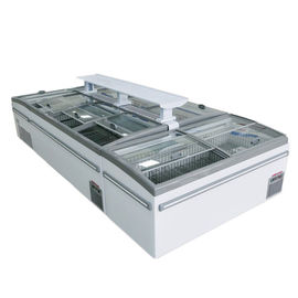 220V Top Open Combined Display Chest Horizontal Deep Island Freezer