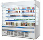 wholesale china made blue ocean supermarket equipment 2 meter remote unit vertical multi-deck open chiller
