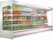 Refrigerating Air Curtain Cabinet The Air Curtain Cabinet Supermarket Multideck Open Top Display Chiller