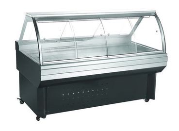 Modern Design Meat Display Fridge / Deli Refrigerator Showcase Energy Efficient