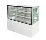 Snack Food Commercial Refrigerated Cake Display Showcase With Danfoss Compressor