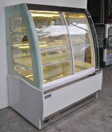 European Style Cake Display Freezer / Refrigerated Bakery Display Case