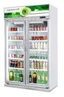 0~10℃ Temp Energy Drink Display Cooler 5 Layers R134a Refrigerant
