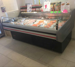 Over Counter Sushi Fish Display Freezer Open Type Fan Cooling Panasonic R22