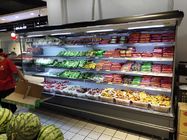 New Model Commercial Supermarket Vegetable Multideck Open Chiller Showcase