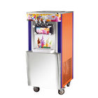 Italian Ice Cream Making Machine / Supermarket Glace Maker Customized Color