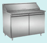 Good quality stainless steel refrigerator,top workench freezers,machine dual temperature refrigerator with cookware