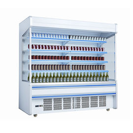 R404a Refrigerant Multideck Open Chiller Stable Performance Long Life Span