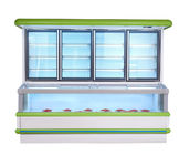 Commercial Combined Cooler Freezer Restaurant Vegetable Display Chiller