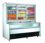 Large Combined Fridge Freezer And Wine Cooler Samba Hybrid For Store