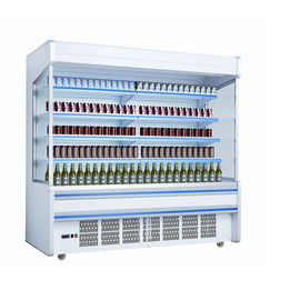 Danfoss Compressor Multideck Open Chiller For Fruit / Vegetables And Drink