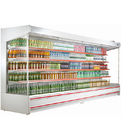 Danfoss Compressor Multideck Open Chiller For Fruit / Vegetables And Drink