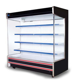 Fan Cooling Fruit Display Milk Dairy Showcase Supermarket Refrigeration Equipment