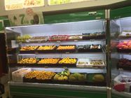 Shop Refrigerated Display Cabinet Multideck Open Chiller With Night Curtain