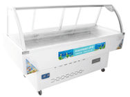 Deli Counter Display Panasonic Compressor , Deli Refrigeration Equipment For Food Grocery