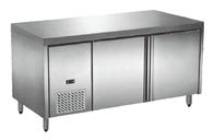 2 Doors / 3 Doors Commercial Under Counter Refrigerator For Chicken With Stainless Steel