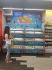 Supermarket Double Glass Door R404a Ice Cream Display Freezer