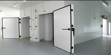 Sliding Door Large Capacity Cold Storage Unit / Walk-in Chiller For Fruits