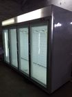 CE / RoHS Greenhealth Glass Door Freezer Environmentally Friendly