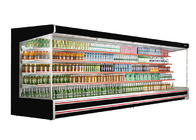 Commercial Multideck Open Chiller Vertical Beverage Display Refrigerator