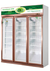 Commercial Supermarket Beverage And Milk Display  Refrigerator 