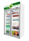 Commercial N glass door Beverage Cooler Display Freezer Luxury style