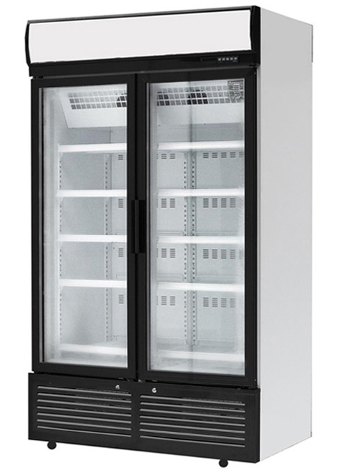 Superstore Glass Door Chiller / Cooler / Refrigerator / Freezer Showcase
