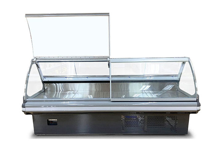 Supermarket Meat Display Fridge Deli Shop Fresh Meat Display Refrigerator