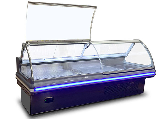 Supermarket Meat Display Fridge Deli Shop Fresh Meat Display Refrigerator