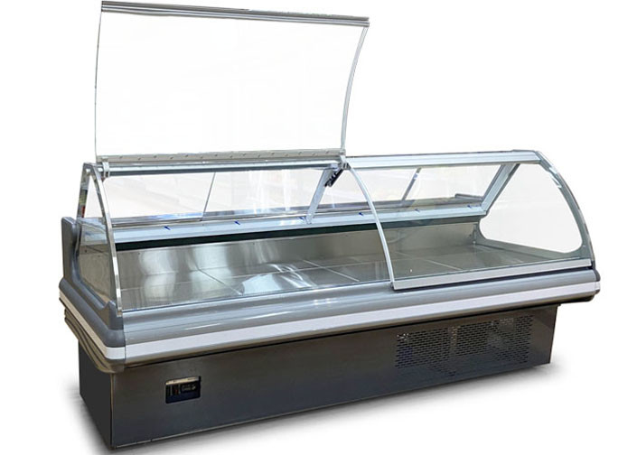 Supermarket Meat Display Fridge Deli Shop Fresh Meat Display Refrigerator