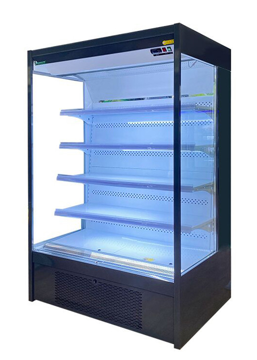 Fan Cooling Front Open Mini Display Fridge For Store Shop