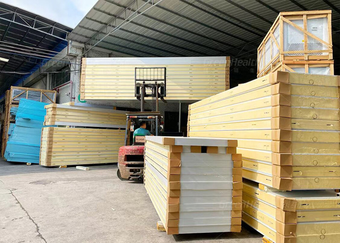 Professional Factory Sale Large Seafood Fish Storage Cold Room PU Sandwich Panels