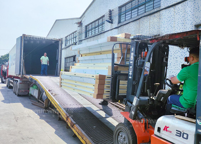 Professional Factory Sale Large Seafood Fish Storage Cold Room PU Sandwich Panels