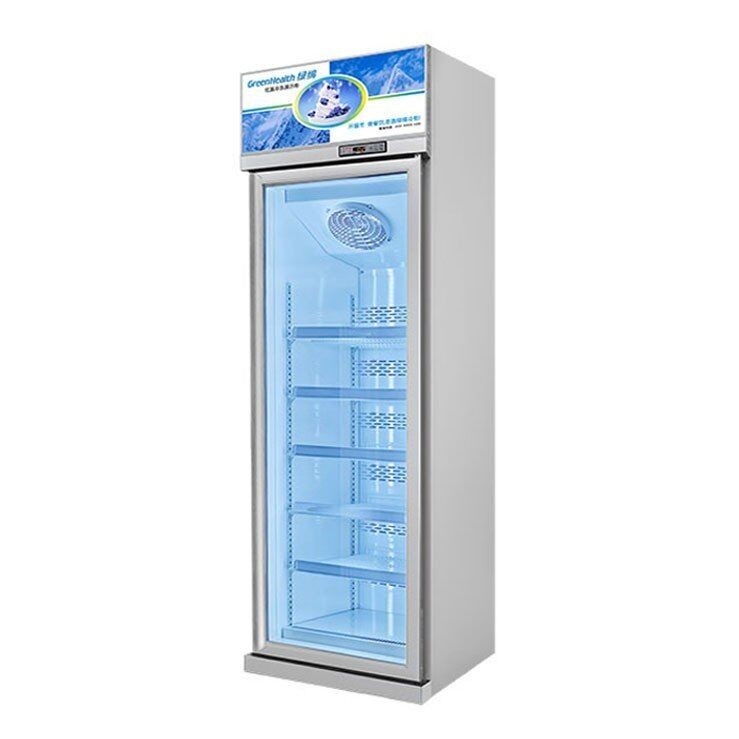 Hypermarket Commercial 3 Glass Doors Standing Display Freezer for Food Frozen