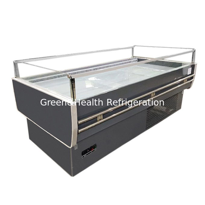 Food Refrigerated Preservation Fruit Display Chiller For Store Open Type