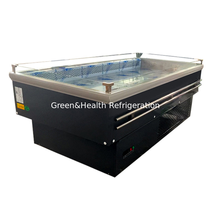 Food Refrigerated Preservation Fruit Display Chiller For Store Open Type