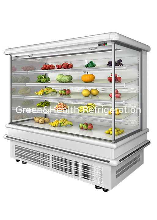 2.5m Supermarket Wall Display Fridge Showcase Multi Deck Chillers For Milk And Drinks
