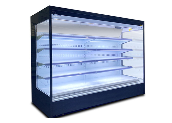 3600W Low Noise Commercial Display Freezer Multideck Open Drinks Milk Display Fridge For Shop