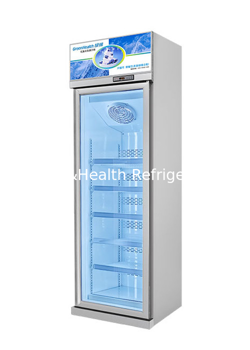 1500L Commercial Ice Cream Display Refrigerator Glass Door Freezer For Meat Food