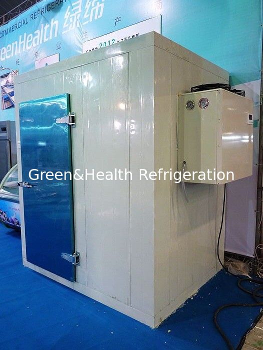 Insulation Pu Foam Sandwich Panel Cold Storage Room White Color For Warehouse