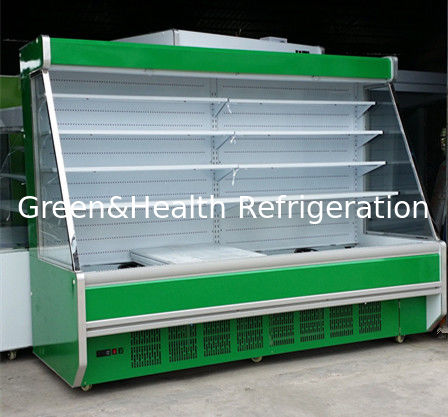 R404a / R134 Multideck Open Chiller / Supermarket Display Refrigerator Fan Cooling Type