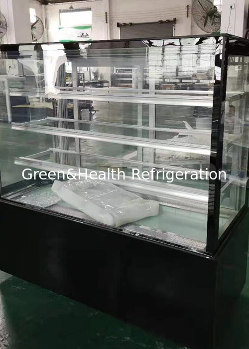 Customize Color Cake Display Chiller R134a Fridge Refrigerated Showcase