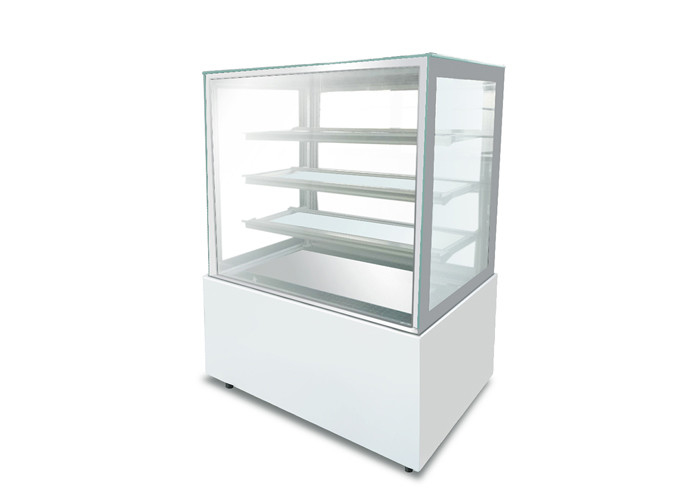 R134a Digital Control Bread Shop Cake Display Cooler Stainless Steel Material For Bakery