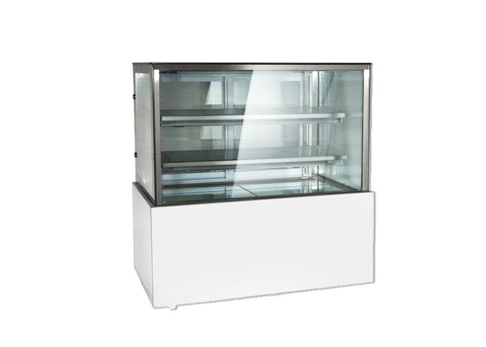 R134a Digital Control Bread Shop Cake Display Cooler Stainless Steel Material For Bakery