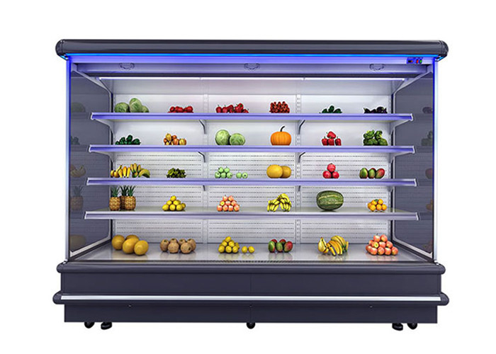 Factory Price Model A Remote System Multi- Deck Open Chiller Supermarket Refrigeration Display Chiller