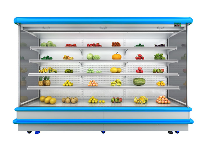 Factory Price Model A Remote System Multi- Deck Open Chiller Supermarket Refrigeration Display Chiller