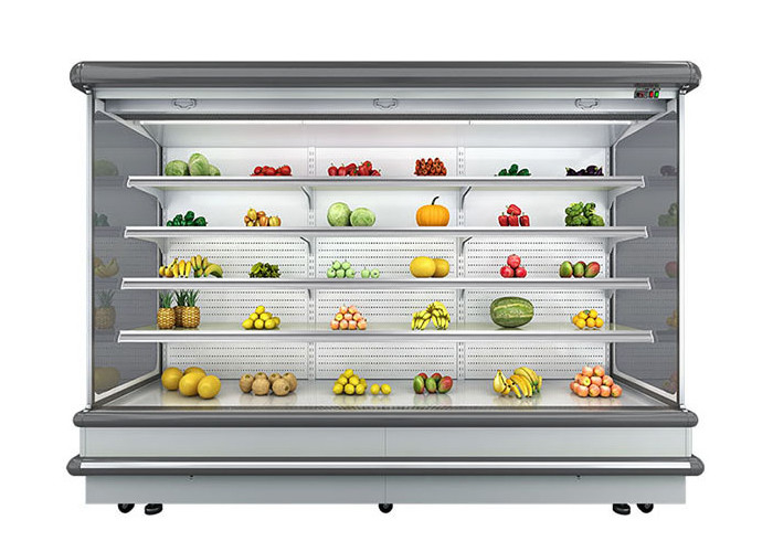 Factory Price Model A Remote System Multi- Deck Open Chiller Supermarket Refrigeration Display Chiller