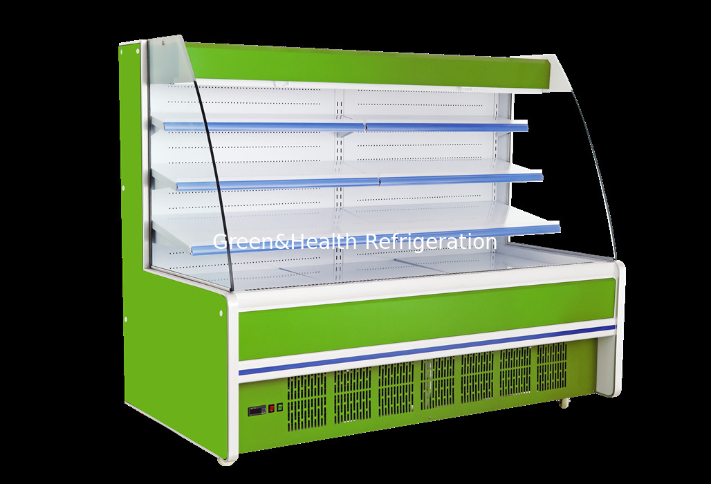 1410L Supermarket Showcase Refrigerator For Fruit And Vegetable Refrigeration Equipment